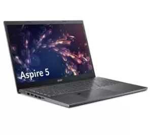 Acer Aspire 5 15.6" Laptop - AMD Ryzen 7, 512GB SSD, Grey, Silver/Grey