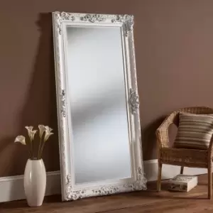 Baroque Full Length Mirror White 175x83cm