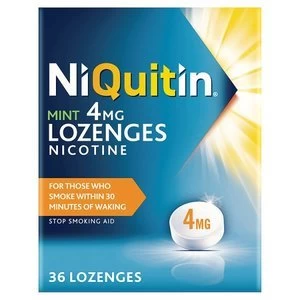 Niquitin Mint 4mg Lozenges Nicotine 36 Lozenges