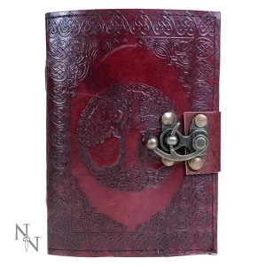 Tree Of Life Leather Journal wlock