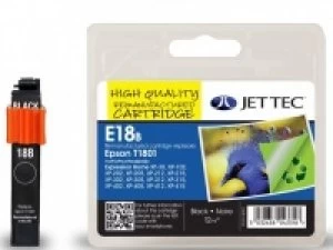 JetTec Epson T1801 Black Ink Cartridge