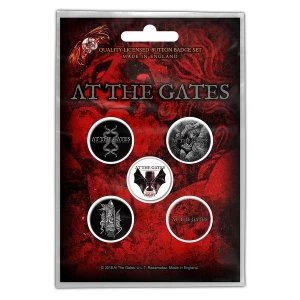 At The Gates - Drink From Night Itself Button Badge Pack