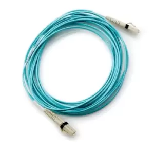 HP Enterprise AJ834A fibre optic cable 1m LC Blue