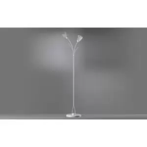 Antea 2 Light Multi Arm Floor Lamp, White