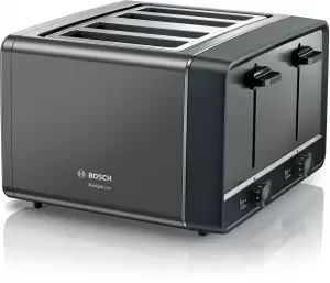 Bosch DesignLine TAT5P445GB 4 Slice Toaster