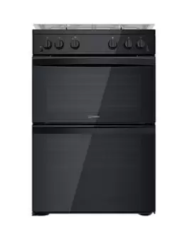 Indesit Id67G0Mmb/Uk Double Oven Gas Cooker