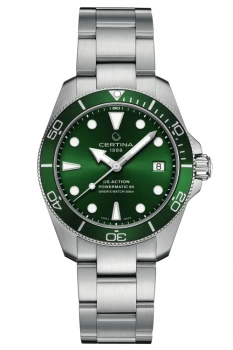 Certina DS Action 38mm Green Watch C0328071109100