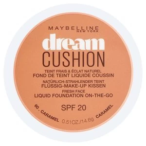 Maybelline Dream Cushion Liquid Foundation 60 Caramel Nude