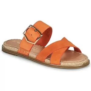 Tamaris LIDYA womens Mules / Casual Shoes in Orange,6,6.5,7.5