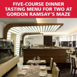 Red Letter Days - Five-course Dinner Tasting Menu For Two At Gordon Ramsays Maze