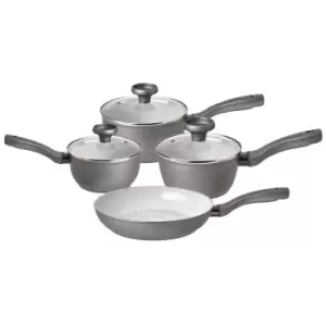 Prestige Earthpot Recycled Non-Stick 4 Piece Saucepan and Frying Pan Set
