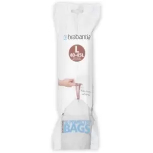 Brabantia Bin Liners PerfectFit Bin Bags 45L (Code L)