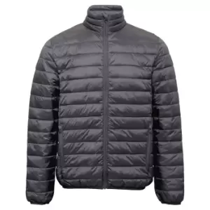 2786 Mens Terrain Long Sleeves Padded Jacket (XL) (Steel)