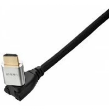 Ross (2m) High Performance Angled and Adjustable HDMI Cable Black