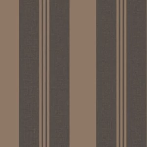 Fine Decor Fine Decor Quartz Stripe Wallpaper - Bronze