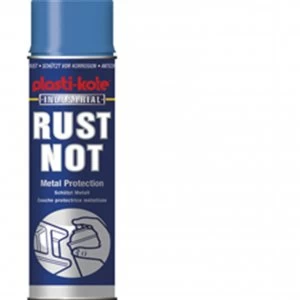 Plastikote Rust Not Aerosol Spray Paint White 500ml