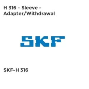 H 316 - Sleeve - Adapter/Withdrawal