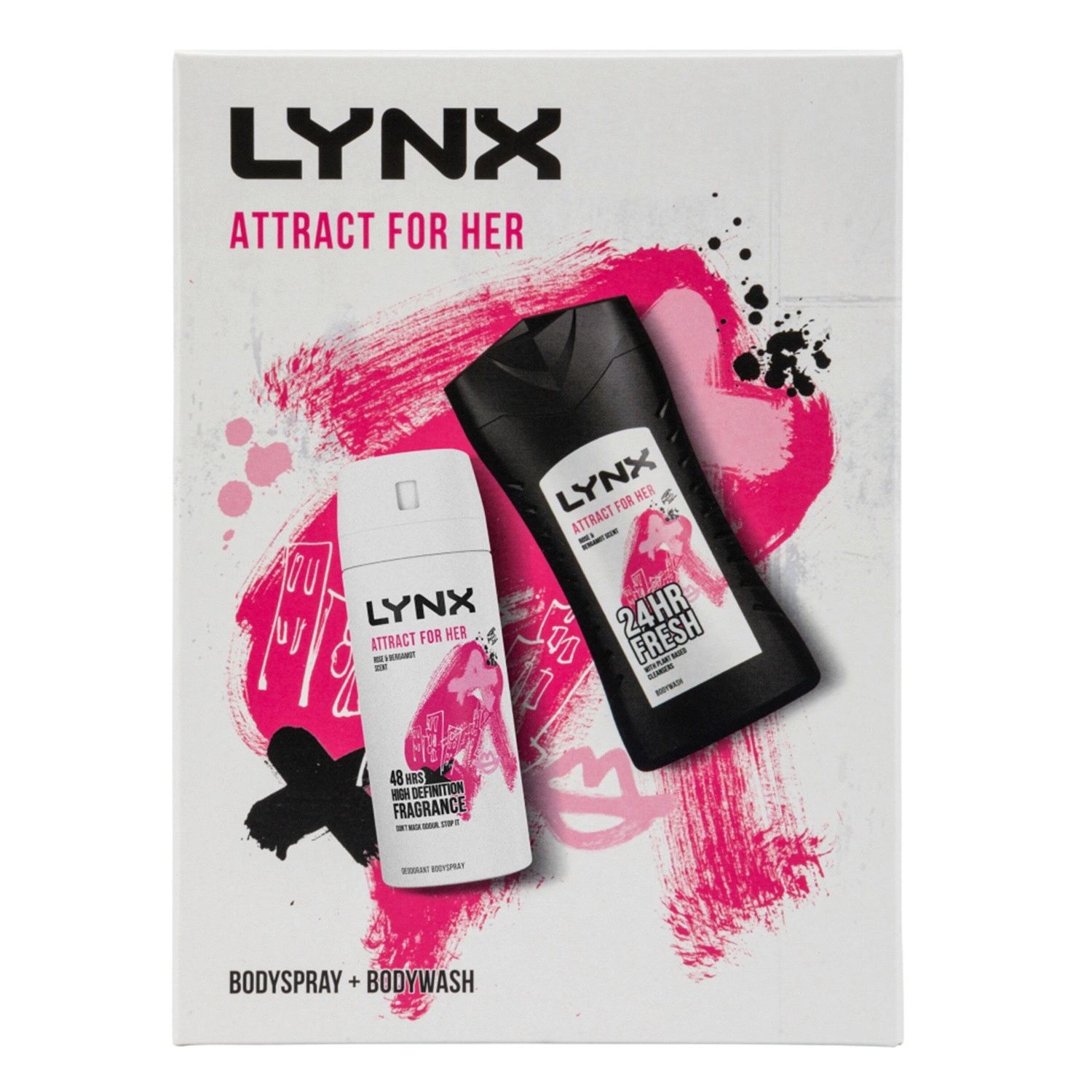 Lynx Attract For Her Duo Gift Set - wilko