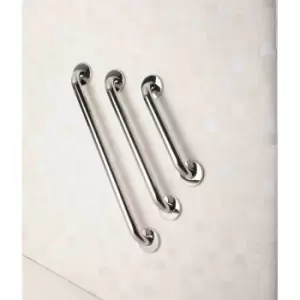 Nrs Healthcare Polished Stainless Steel Grab Rail - 45 Cm