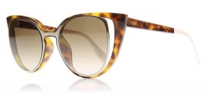 Fendi 0136/s Sunglasses Tortoise / White NY2 J6 51mm