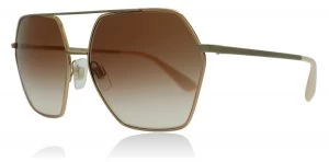 Dolce & Gabbana DG2157 Sunglasses Pink Gold 129313 59mm