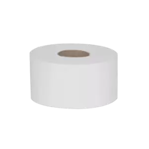 Essentials 2-Ply Mini Jumbo Toilet Roll 62mm- you get 77