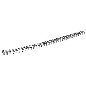 Fellowes Wire Binding Element 8mm Black Pack of 100 53261