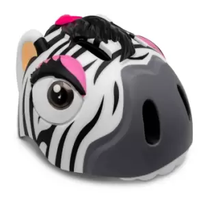Crazy Safety Zebra Bicycle Kids Helmet - Black/White
