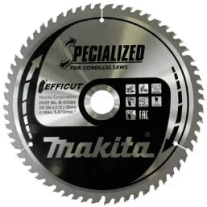 Makita B-67284 Circular saw blade 260 x 30 x 2.15mm Number of cogs: 60