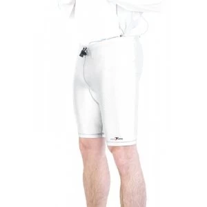 Precision Lycra Shorts White 30-32
