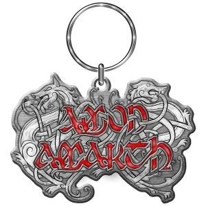 Amon Amarth - Dragon Logo Metal Keychain