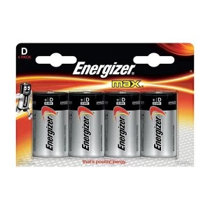 Energizer Ultra+ Batteries D - Pack of 4