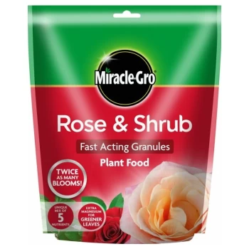 Miracle-Gro Rose & Shrub Plant Food 750gm Pouch - 100066