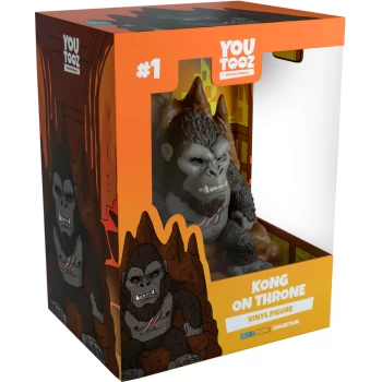 Youtooz Godzilla Vs. Kong 5 Vinyl Collectible Figure - Kong On Throne