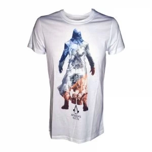 Assassins Creed Unity Shades of a Revolution Extra Large T-Shirt, Medium White
