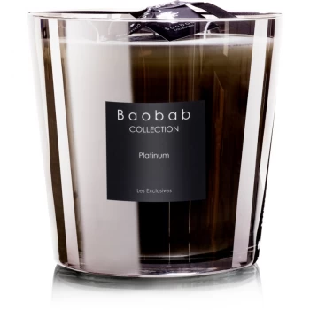 Baobab Les Exclusives Platinum scented candle 8 cm