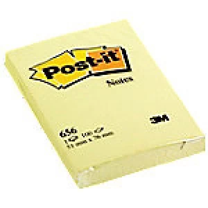 Post-it Sticky Notes 51 x 76mm Yellow 12 Pieces of 100 Sheets