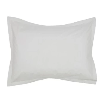 Murmur Calm Oxford Pillowcase - CLOUD GREY