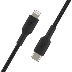 1m USBC to Lightning Cable Durable Black
