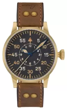 Laco 862152 Leipzig Bronze Handwinding (42mm) Black Dial / Watch