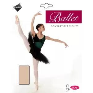 Silky Girls Dance Ballet Tights Convertible (1 Pair) (9-11 Years) (Ballet Pink)
