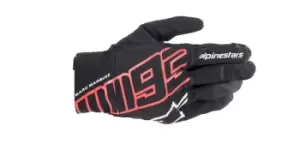 Alpinestars Aragon Gloves Black Bright Red M