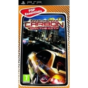 Need For Speed Carbon Own The City PSP Game