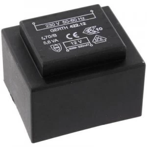PCB mount transformer 1 x 230 V 2 x 4.50 V AC 5.60 VA 622 mA