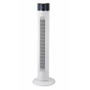 Puremate 43" Oscillating Tower Fan With Air Purifier & Aroma Function - White