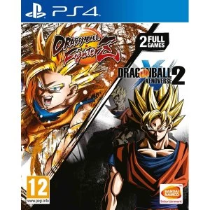 Dragon Ball FighterZ & Dragon Ball Xenoverse 2 Double Pack PS4 Game