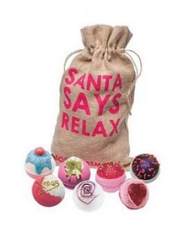 Bomb Cosmetics Santa Says Relax Sack Gift Set, One Colour, Women