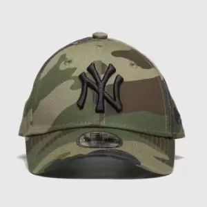 New Era Khaki Kids Ny Yankees 9forty Cap