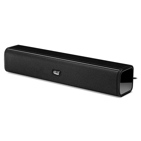 Adesso Adesso XTREAM S5 soundbar speaker Black 2.0 channels 10 W XTREAMS5