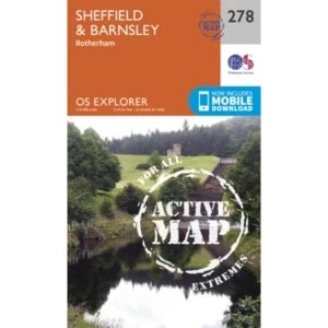 Sheffield and Barnsley by Ordnance Survey (Sheet map, folded, 2015)